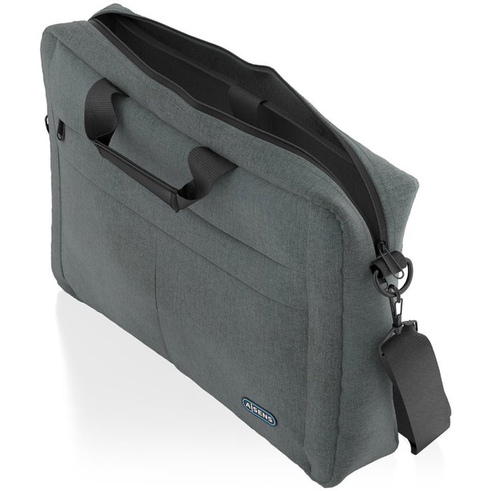Aisens Maletín Premium Gris para Portátiles de 15,6 pulgadas ASBG-BC025-GR
